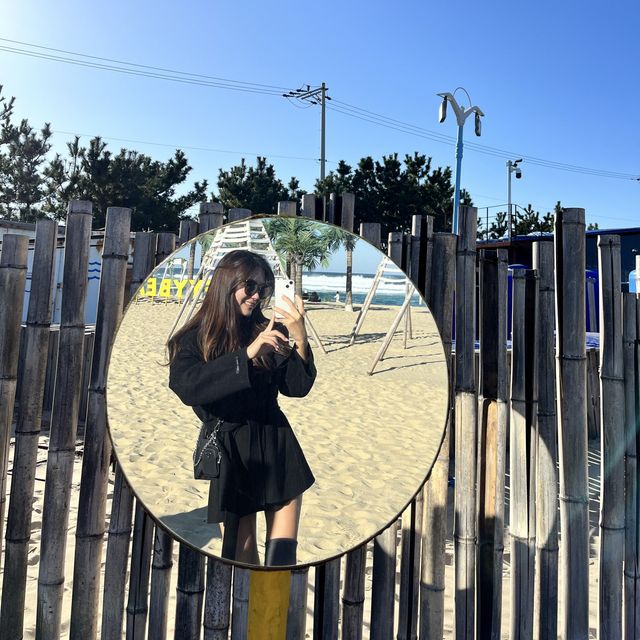 겨울 바다 여행은 역시 양양 서피비치