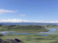 新疆-天鵝湖