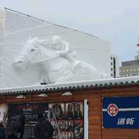 雪之札幌電視塔與大通公園