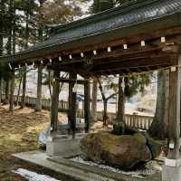 Amagawa Shrine in Nagano