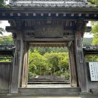 静岡市を一望する徳願寺