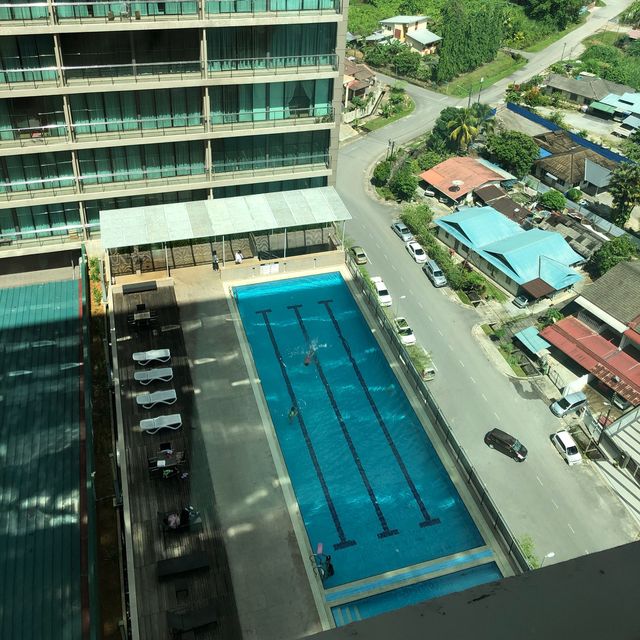Lovely hotel in a shopping complex