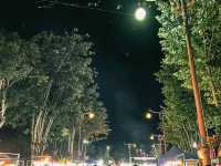 Walking street จ.น่าน หน้าวัด ภูมินทร์
