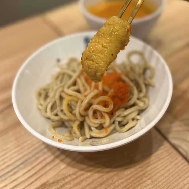 沙田店限定海膽沾麵 | 海膽撈麵✨