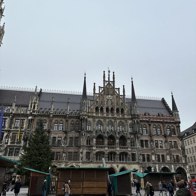 Marienplatz, heart of the city of Munich