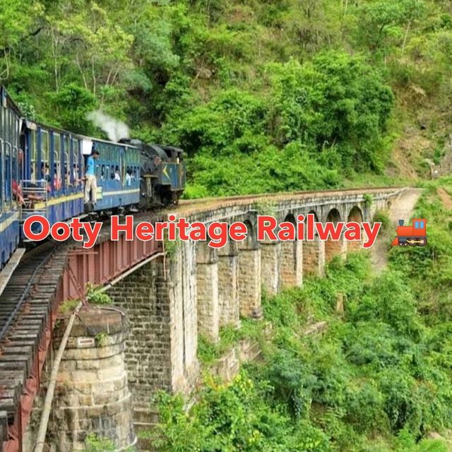 Ooty Railway Station  🚂🚃🚃🚃🚃