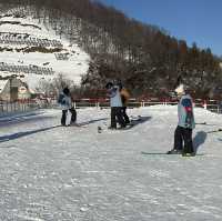 Champagne bubble snow at Echigo Yuzawa Gala Ski resort 