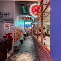 Vibrant Interior at Sek Tong HK Restaurant 