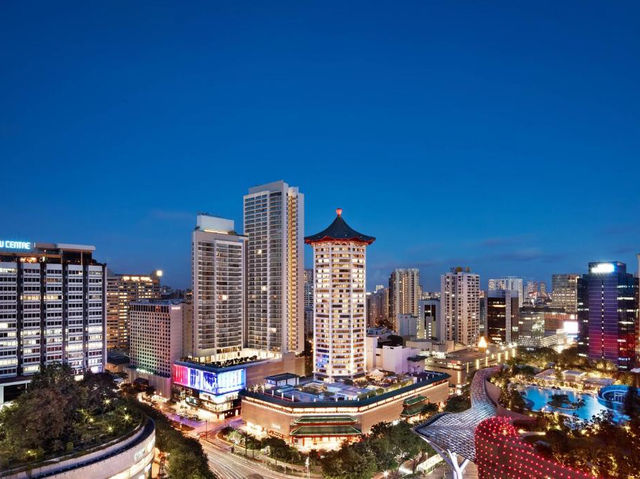 Cozy staycation at Marriott Tang Plaza