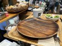 福岡・香住ヶ丘。モーニングセットは600円でパンを自由に食べられます『フルフル風の森』   
