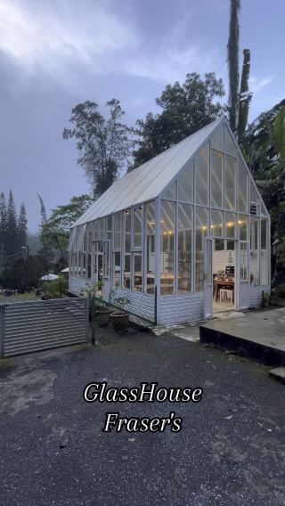 Glasshouse cafe in Fraser’s Hill