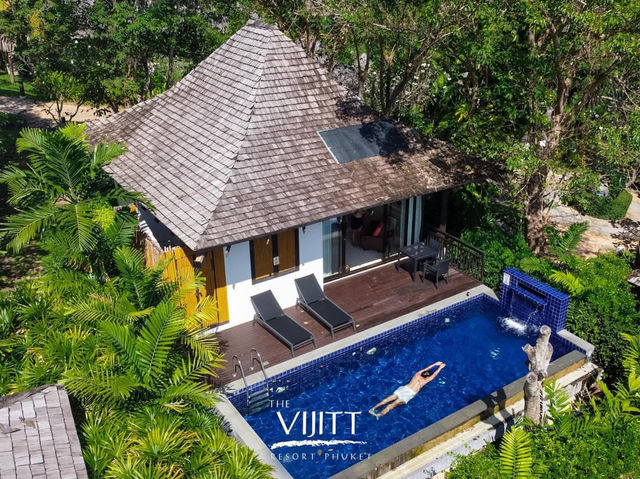 The Vijitt Resort Phuket  วิลล่าสุดหรูระดับ 5 ดาว