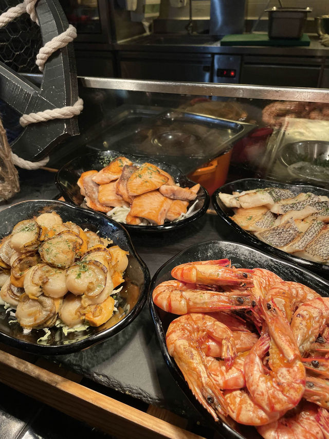 海鮮控大滿足！環球海鮮盛宴自助晚餐
