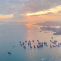 ล้านวิวแบบ 360 องศาที่ skydeck 100 HK