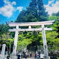 【長野県/ 戸隠の三本杉に囲まれた神秘的な戸隠中社⛩️】