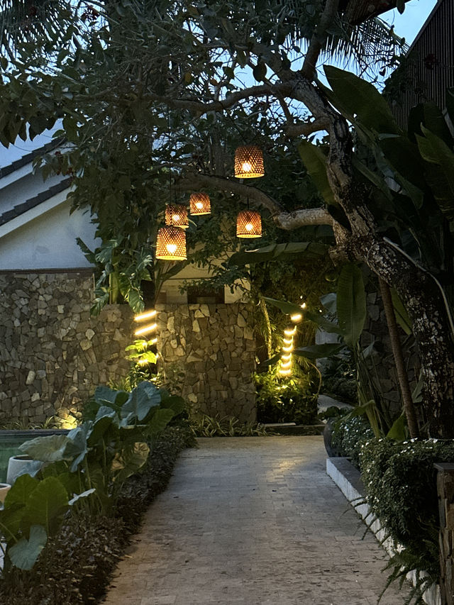 야외뷰 반신욕 즐기기 좋은 리조트 in Hoian