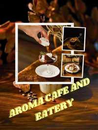 🍹 Aroma cafe and eatery คาเฟ่สไตล์วินเทจ
