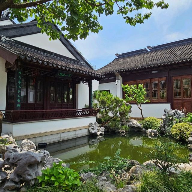 精緻小巧江南風水情~蘇州柴園