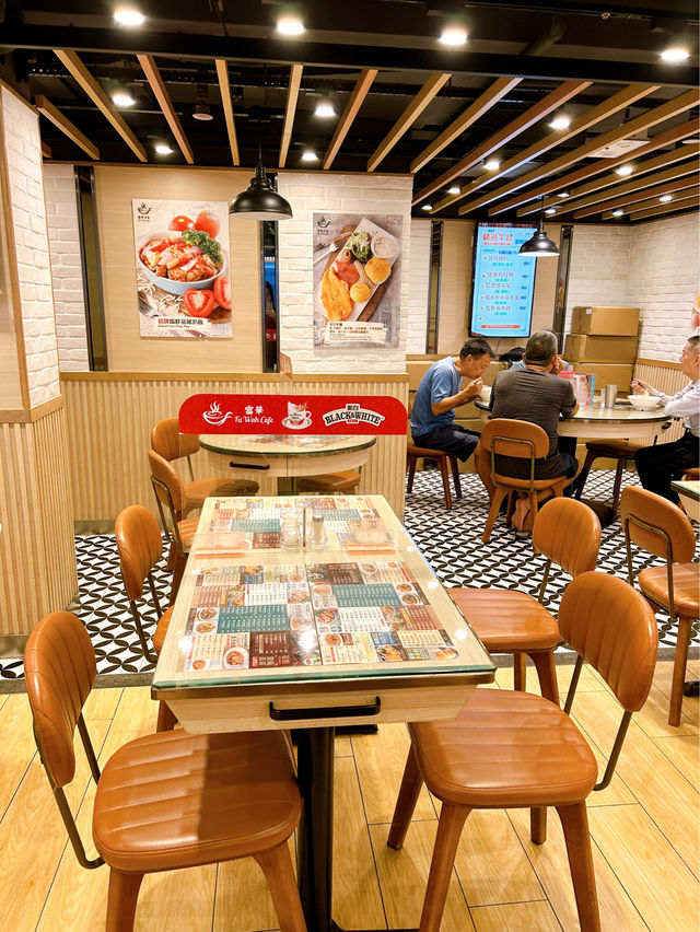 Fu Wah Cafe Hong Kong Local Breakfast 