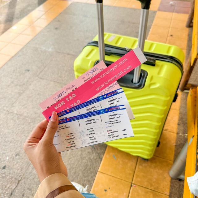 รีวิวการเดินทางไป "เกาะเต่า" จากสุราษฎร์ธานี🏝️