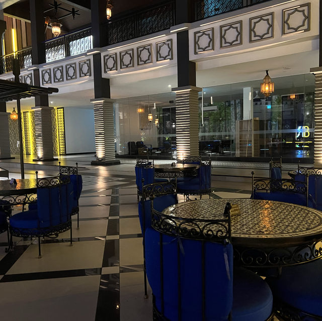 The hotel design is beautiful and worthy of its 5 star rating.