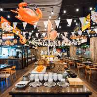 บุฟเฟ่ต์ Giant River Prawns Buffet & Lobster Speci