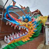 Ancient chinese temple nestled in the outskirt of Desaru town