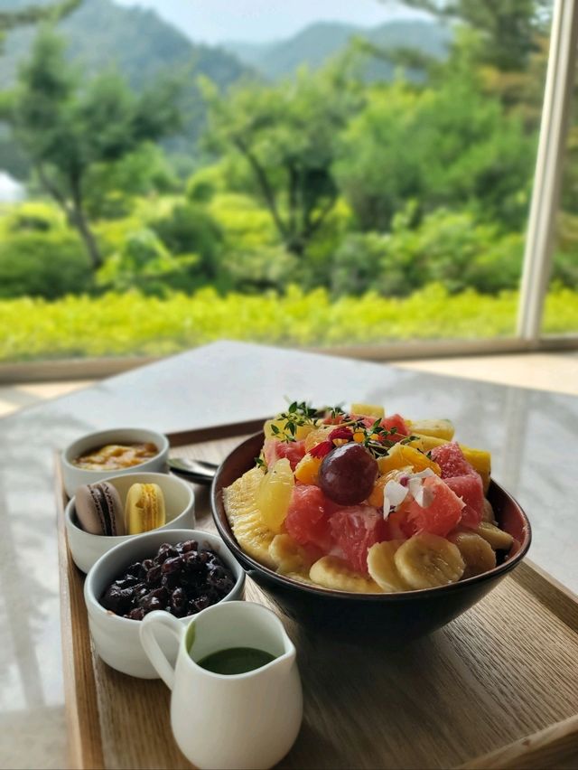 정원뷰 보며 먹는 가든빙수가 맛있는 평창카페🥭