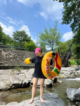 適合玩水的首爾近郊溪谷「松湫溪谷」
