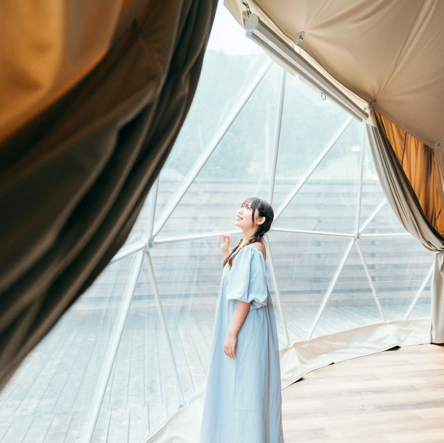 【居心地抜群】温泉+サウナ付きグランピング！！！