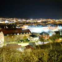 挪威的教育城市Trondheim，最後的極光