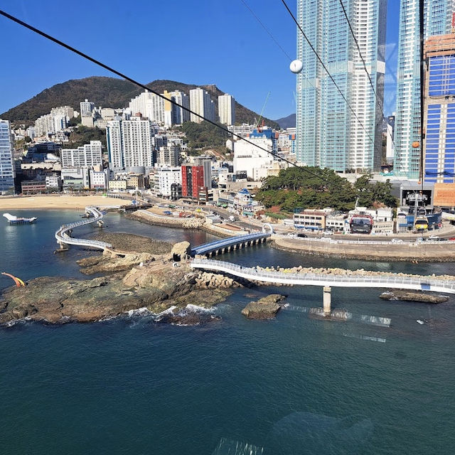【韓国】釜山の海を空中散歩できる海上ロープウェイ