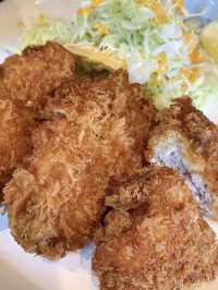 【北九州グルメ】揚げたてサクサクの分厚いとんかつが美味っ🥢