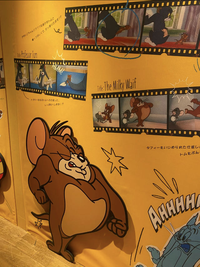 トムとジェリー展で“日常を笑いに変えるヒント”を見つけよう👀写真スポットたくさんあり！