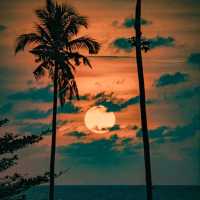 Sunset Island Paradise