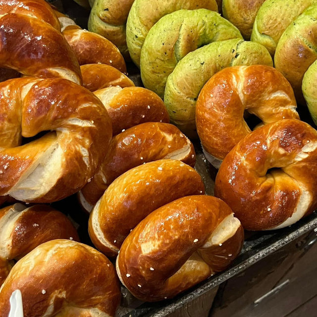 🥯ตามพส.จีนมากิน New York Bagelous Museum