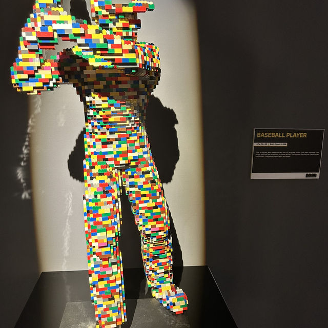 Art of the brick exhibition! 