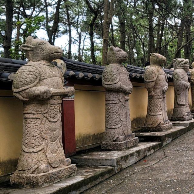 12간지를 볼 수 있는 해동용궁사