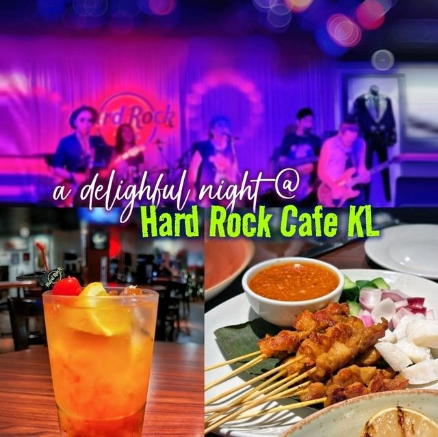 Experience the vibrant nightlife scene @ Hard Rock Cafe