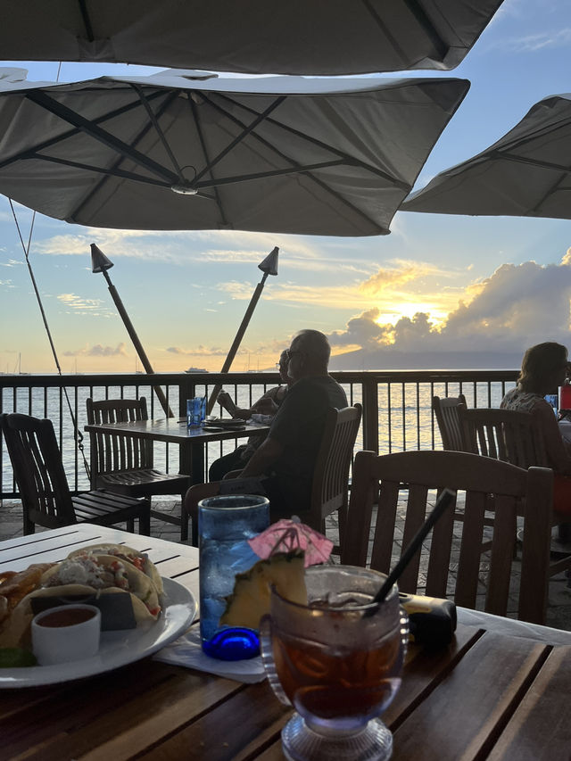 하와이 마우이섬 라하이나 항구 맛집 #키모스 #kimo's maui