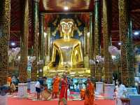 พาคุณพ่อเดินเล่นในเมืองเชียงราย วัดเจ็ดยอด