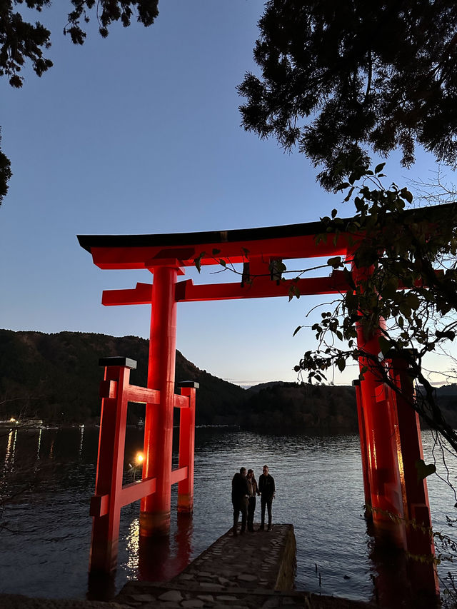 📍箱根｜海上神社｜蘆之湖和平鳥居 ⛩️