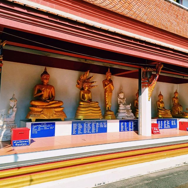 泰國合艾古跡寺廟景點:Wat Mongkol Theparam，適合拍照📸打卡