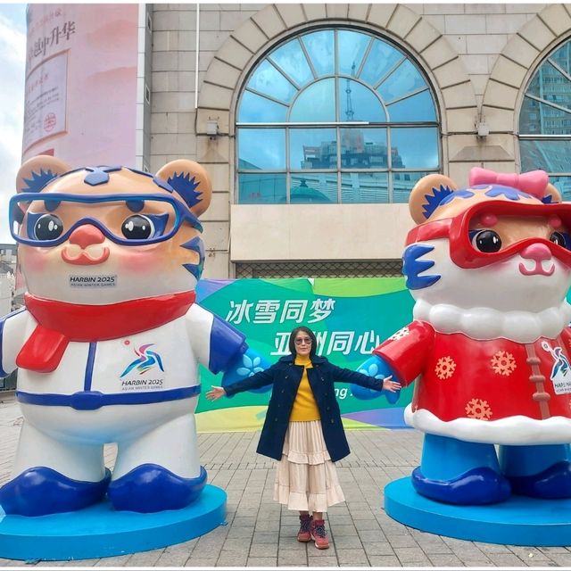 ถนน Shopping สุดโรแมนติก @ ถนนจงหยาง เมือง Harbin