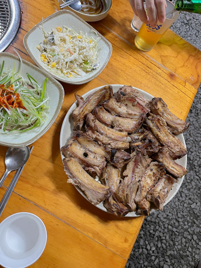양평 드라이브할 때 추천하는 산장 느낌 바베큐