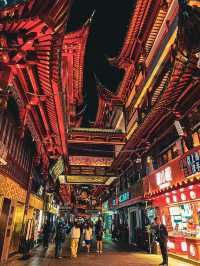 【中国】まるで王朝時代にタイムスリップ！上海の予園老街🐉
