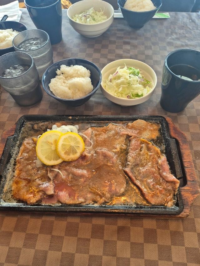 Famous Lemon Steak at Jidaiya