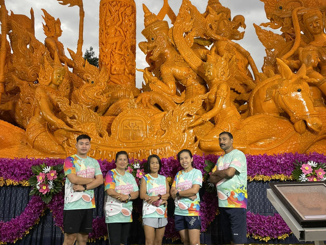  “ประเพณีแห่เทียนพรรษาจังหวัดอุบลราชธานี 