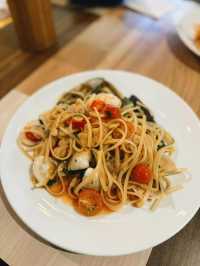 Delicious dinner at Singapore cafe - kith cafe