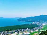 唐津湾と虹の松原を一望！絶景ドライブスポット🚗✨